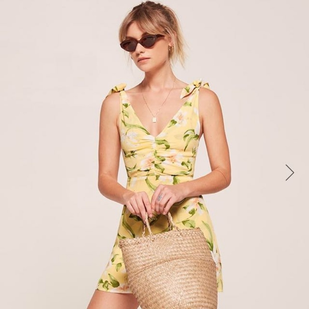 🌺REFORMATION CARMENSITA MINI DRESS